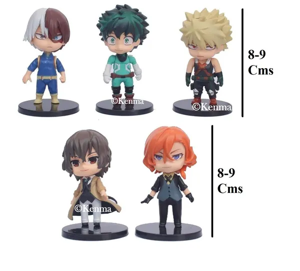 My_Hero_Academia_Action_Figure_Set_For_Collection_Anime_Series_Characters_Set_Of_5_Big_Characters_(10_Cm)