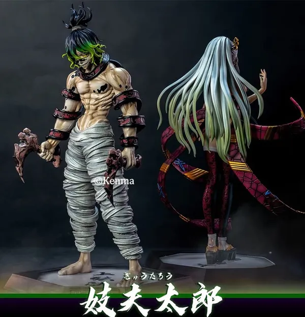 Anime_Demon_Slayer_Kisatsutai_Series_Gyutaro_Upper_Moon_Six_Pvc_Action_Figure_Model_Collectible_Figure_(30_Cm)