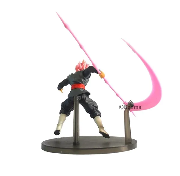 Dbz_Gt_Black_Goku_Rose_With_Weapon_Action_Figure_Figurine_With_Stand_(16L_X_13W_X_18H_Cm)