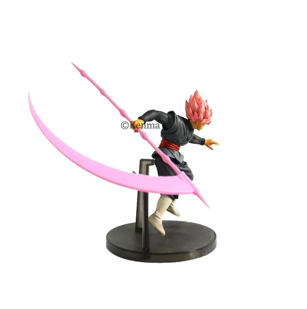 Dbz_Gt_Black_Goku_Rose_With_Weapon_Action_Figure_Figurine_With_Stand_(16L_X_13W_X_18H_Cm)