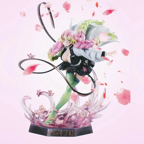 |_Demon_Slayer_Kanroji_Mitsuri_Anime_Action_Figure_|_The_Love_Hashira_Kimetsu_No_Yaiba_|_Anime_Figurine_Statue_Weeb_Manga_Collectible_Model_Toy_(21.5_Cm)