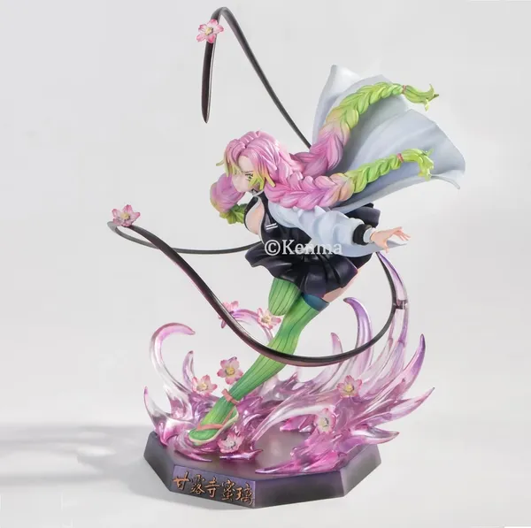 |_Demon_Slayer_Kanroji_Mitsuri_Anime_Action_Figure_|_The_Love_Hashira_Kimetsu_No_Yaiba_|_Anime_Figurine_Statue_Weeb_Manga_Collectible_Model_Toy_(21.5_Cm)