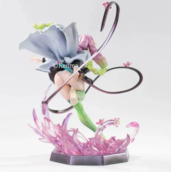 |_Demon_Slayer_Kanroji_Mitsuri_Anime_Action_Figure_|_The_Love_Hashira_Kimetsu_No_Yaiba_|_Anime_Figurine_Statue_Weeb_Manga_Collectible_Model_Toy_(21.5_Cm)