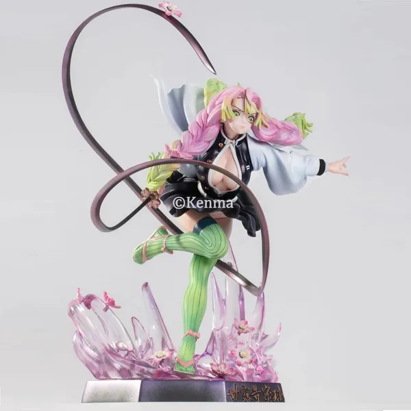 |_Demon_Slayer_Kanroji_Mitsuri_Anime_Action_Figure_|_The_Love_Hashira_Kimetsu_No_Yaiba_|_Anime_Figurine_Statue_Weeb_Manga_Collectible_Model_Toy_(21.5_Cm)