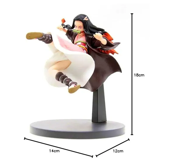 Demon_Slayer_Kimetsu_No_Yaiba_Nezuko_Kamado_Attacking_Mode_Stance_Action_Figure_Weeb_Manga_Collectible_Figurine_(14L_X_12W_X_18H_Cm)