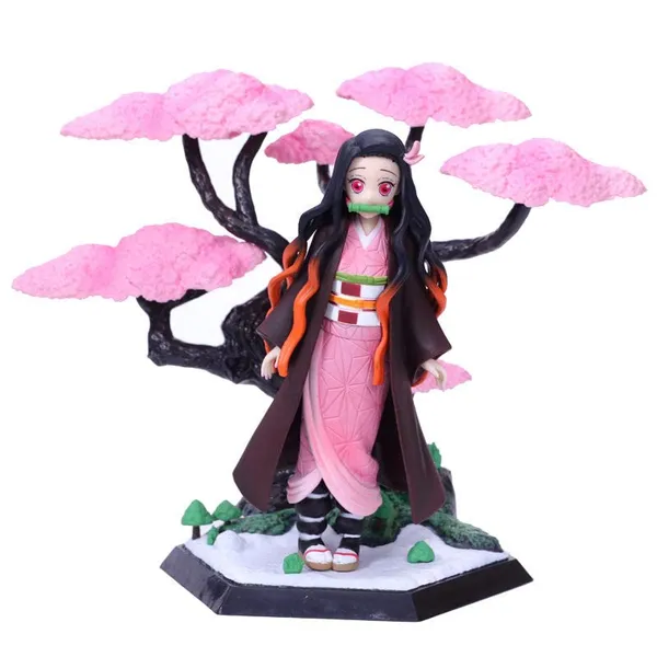 Demon_Slayer_Nezuko_Kamado_Cherry_Blossom_Sakura_Tree_Pvc_Action_Figure_Collectible_Weeb_Manga_Toy_(19_Cm)