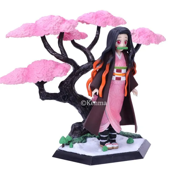 Demon_Slayer_Nezuko_Kamado_Cherry_Blossom_Sakura_Tree_Pvc_Action_Figure_Collectible_Weeb_Manga_Toy_(19_Cm)