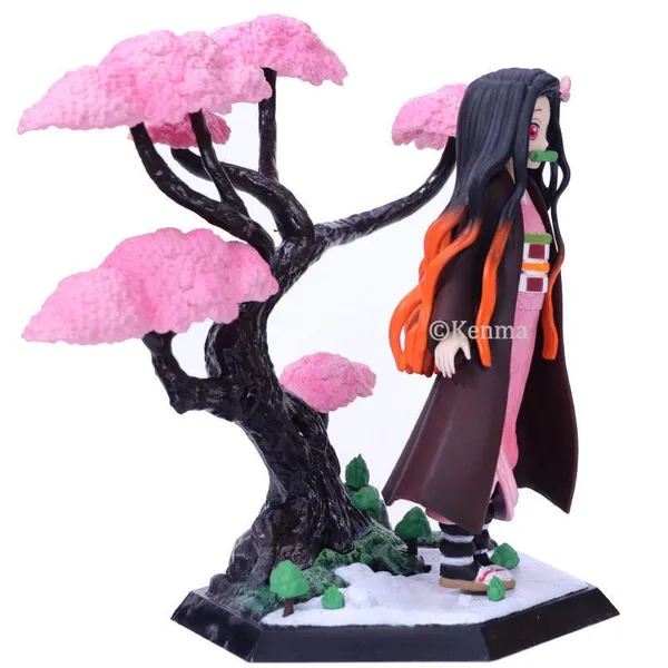 Demon_Slayer_Nezuko_Kamado_Cherry_Blossom_Sakura_Tree_Pvc_Action_Figure_Collectible_Weeb_Manga_Toy_(19_Cm)