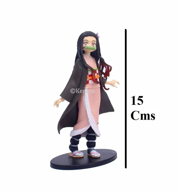 Demon_Slayer_Nezuko_Kamado_Kimetsu_No_Yaiba_Action_Figure_Figurine_With_Stand_Manga_(9L_X_5W_X_15H_Cm)