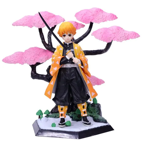 Demon_Slayer_Zenitsu_Agatsuma_Cherry_Blossom_Sakura_Tree_Pvc_Action_Figure_Collectible_Weeb_Manga_Toy_(19_Cm)