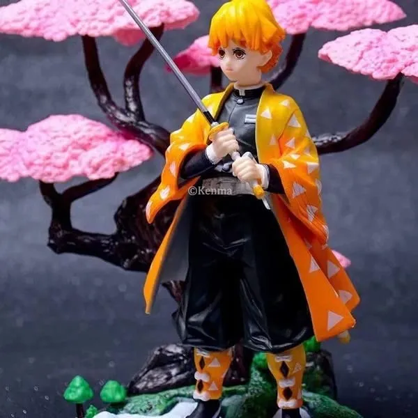 Demon_Slayer_Zenitsu_Agatsuma_Cherry_Blossom_Sakura_Tree_Pvc_Action_Figure_Collectible_Weeb_Manga_Toy_(19_Cm)