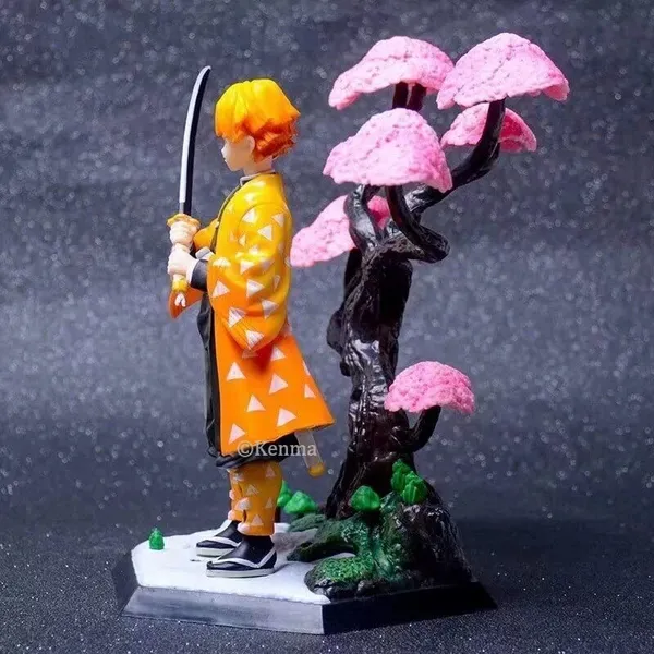 Demon_Slayer_Zenitsu_Agatsuma_Cherry_Blossom_Sakura_Tree_Pvc_Action_Figure_Collectible_Weeb_Manga_Toy_(19_Cm)