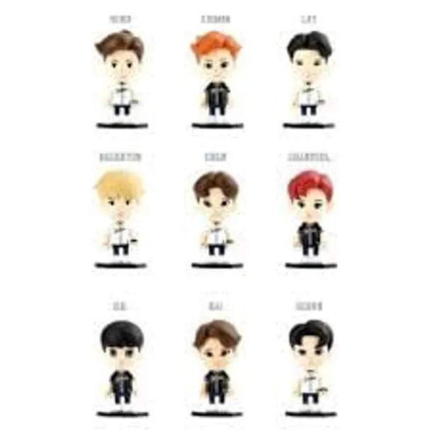 Exo_Tiny_Tan_Figurine_Set_Of_9_(13L_X_10W_X_13H_Cm)