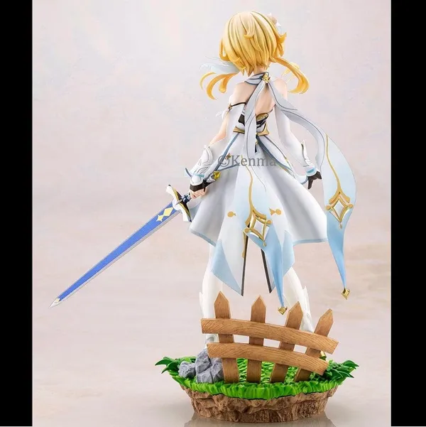Genshin_Impact_Lumine_Action_Figure_Pvc_Gaming_Figure_Weeb_Mnga_Collectible_Model_Toy_(13L_X_11W_X_26H_Cm)