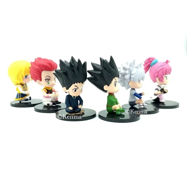 Hunter_X_Hunter_Cute_Set_Of_6_Gon_Hisoka_Killua_Kurapika_Machi_Sitting_Action_Figures_(20L_X_8W_X_20H_Cm)