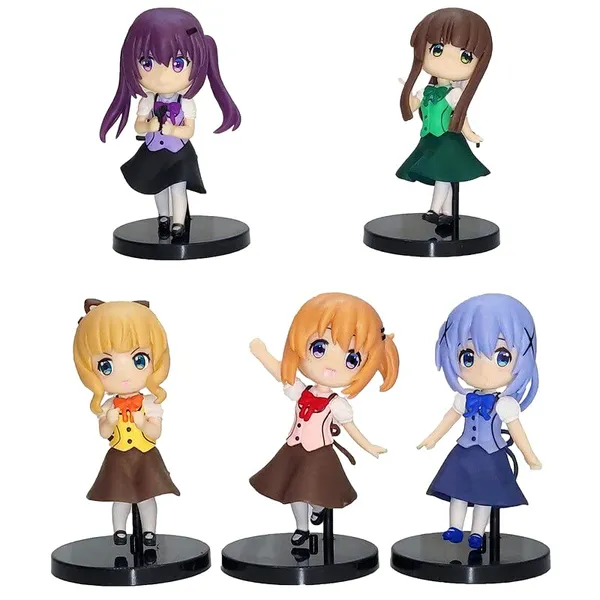 Is_The_Order_A_Rabbit_Set_Of_5_Action_Figure_|_Pvc_Anime_Figure_Cocoa_Chino_Rize_Chiya_Syaro_Model_Toys_Collection_Dolls_Collectibles_(7_Cm)
