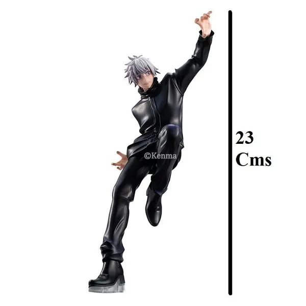 Jujutsu_Kaisen_Gojo_Satoru_Model_B_Action_Figure_Anime_Figurine_Manga_Weeb_Collectible_(13L_X_14W_X_23H_Cm)