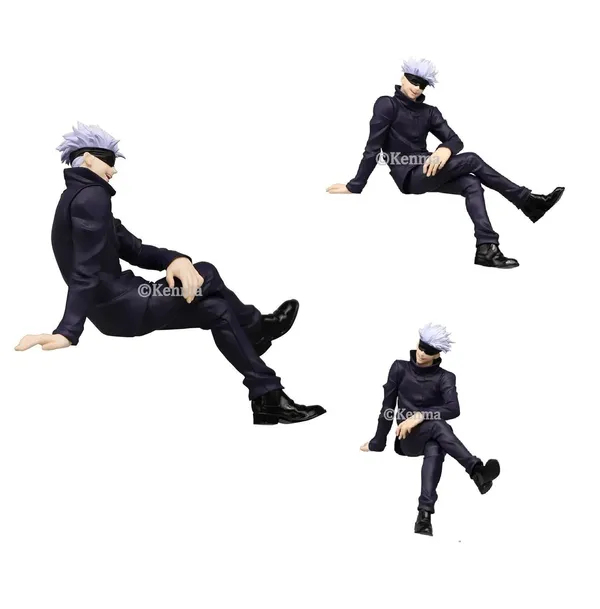 Black_Jujutsu_Kaisen_Sitting_Gojo_Satoru_Anime_Figure_Action_Pvc_Collectible_Model_Toy_Manga_Weeb_Figurine_Jujutsu_Kaisen_Merchandise_Figure_Anime_Fan_Gifts_(13_Cm)