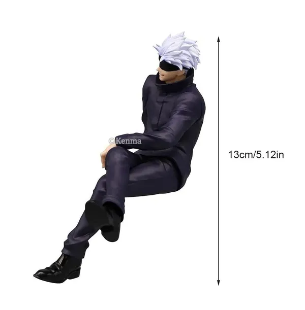 Black_Jujutsu_Kaisen_Sitting_Gojo_Satoru_Anime_Figure_Action_Pvc_Collectible_Model_Toy_Manga_Weeb_Figurine_Jujutsu_Kaisen_Merchandise_Figure_Anime_Fan_Gifts_(13_Cm)