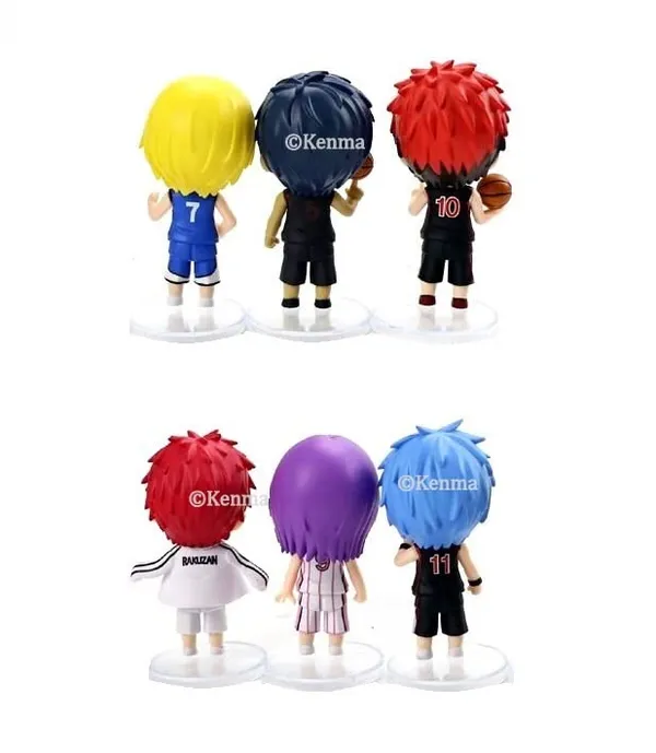 Kuroko'S_Basketball_Action_Figure_Set_Of_6_Tetsuya_Kagami_Taiga_Kiyoshi_Tsuchida_Satoshi_Figurine_Pvc_Model_Collectible_Weeb_Manga_Gifure_(20L_X_8W_X_20H_Cm)