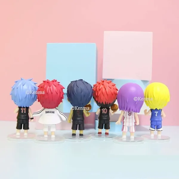 Kuroko'S_Basketball_Action_Figure_Set_Of_6_Tetsuya_Kagami_Taiga_Kiyoshi_Tsuchida_Satoshi_Figurine_Pvc_Model_Collectible_Weeb_Manga_Gifure_(20L_X_8W_X_20H_Cm)