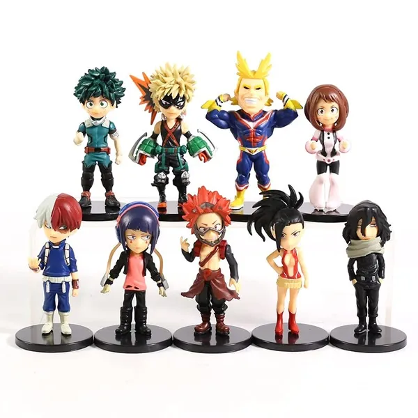 My_Hero_Academia_Action_Figure_9_Pcs_Set_Izuku_Midoriya_Bakugou_Katsuki_Ochaco_Uraraka_All_Might_Figure_Model_Toys