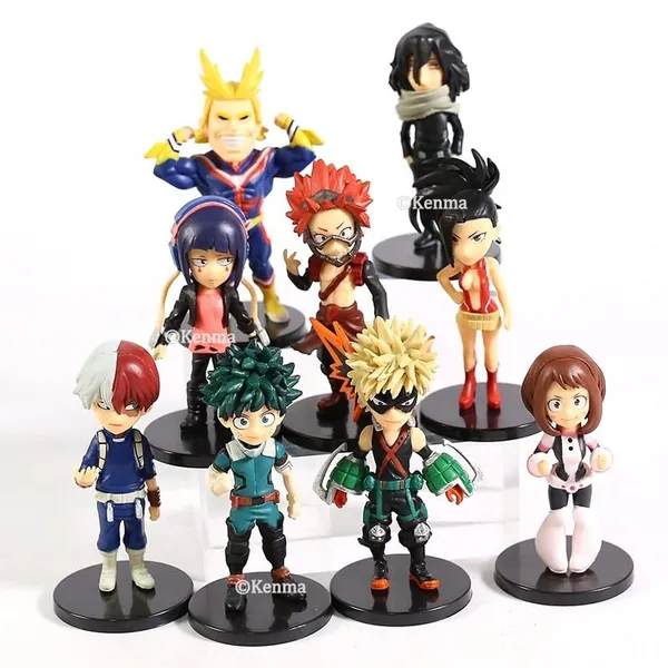 My_Hero_Academia_Action_Figure_9_Pcs_Set_Izuku_Midoriya_Bakugou_Katsuki_Ochaco_Uraraka_All_Might_Figure_Model_Toys