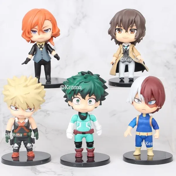 My_Hero_Academia_Action_Figure_Set_For_Collection_Anime_Series_Characters_Set_Of_5_Big_Characters_(10_Cm)