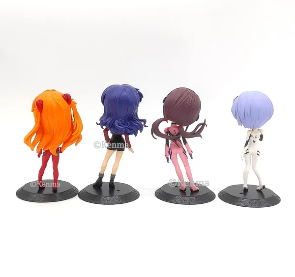 Neon_Genesis_Evangelion_Set_Of_4_Asuka_Langley_Ayanami_Rei_Mari_Mikanami_Misato_Katsuragi_Action_Figure