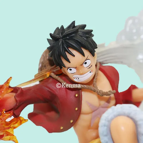 One_Piece_Monkey_D_Luffy_Battle_Action_Figure_Anime_Figurine_Weeb_Manga_Pvc_Figures_Collectible_(12L_X_12W_X_15H_Cm)