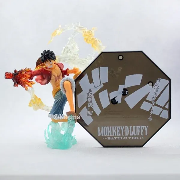 One_Piece_Monkey_D_Luffy_Battle_Action_Figure_Anime_Figurine_Weeb_Manga_Pvc_Figures_Collectible_(12L_X_12W_X_15H_Cm)
