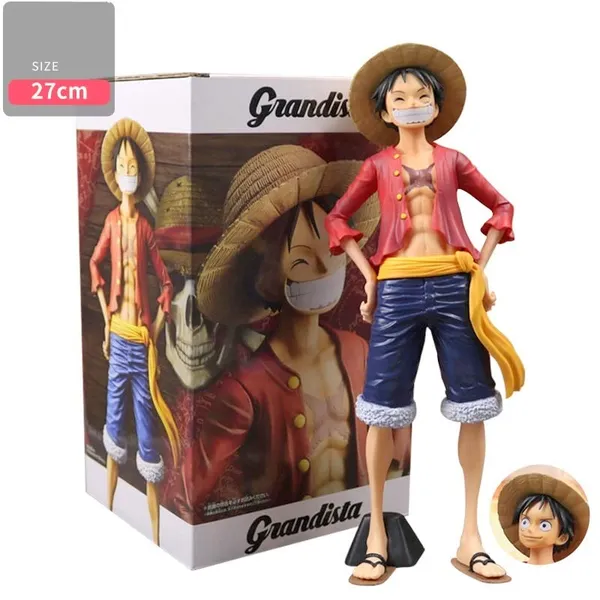 One_Piece_Monkey_D_Luffy_With_2_Different_Faces_Action_Figurine_Pirate_Anime_Figure_Weeb_Manga_Toy_Collectible_(11L_X_10W_X_27H_Cm)