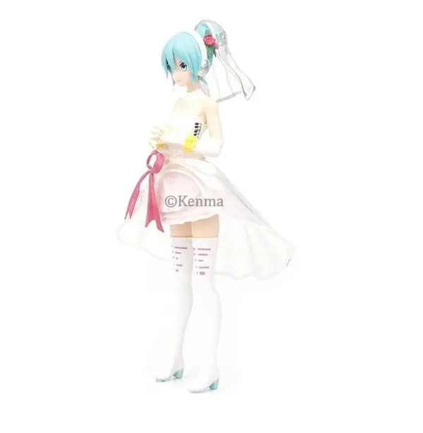 Sega_Project_Diva_Arcade_Future_Tone_Hatsune_Miku_Exquisite_White_Wedding_Dress_Action_Figure_Toy_Figurine_Weeb_Manga_Collectible_(18_Cm)