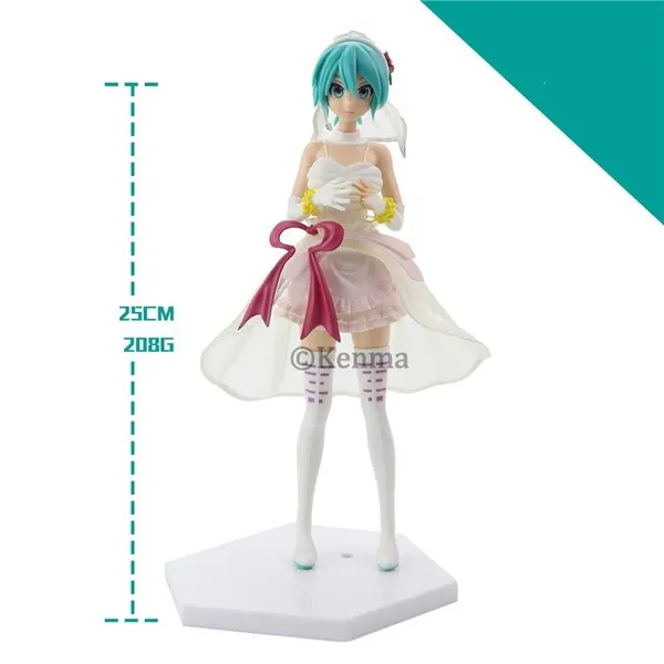 Sega_Project_Diva_Arcade_Future_Tone_Hatsune_Miku_Exquisite_White_Wedding_Dress_Action_Figure_Toy_Figurine_Weeb_Manga_Collectible_(18_Cm)