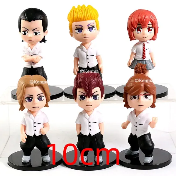 Tokyo_Revengers_Action_Figure_Set_Of_6_Pcs_Figurine_Manjiro_Sano_Chifuyu_Matsuno_Takemichi_Hanagaki_Beeldje_Manga_Weeb_Collectible_(10_Cm)