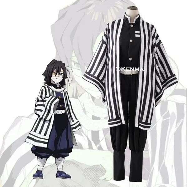 Demon_Slayer_Iguro_Obanai_Cosplay_Kimono_Clothing_Uniform_Collectible_Costume_Halloween