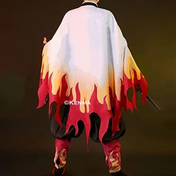 Demon_Slayer_Rengoku_Kyojuro_Cosplay_Kimono_Clothing_Uniform_Collectible_Costume_Halloween