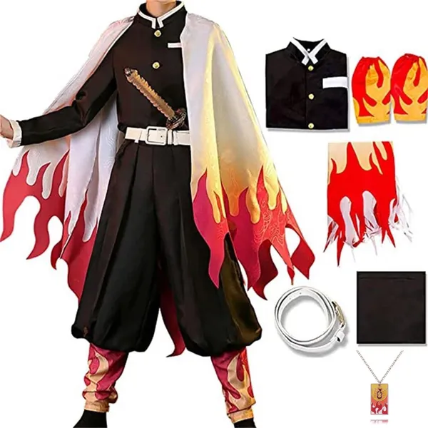 Demon_Slayer_Rengoku_Kyojuro_Cosplay_Kimono_Clothing_Uniform_Collectible_Costume_Halloween