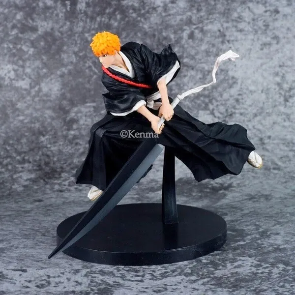 Bleach_Ichigo_Kurosaki_Action_Figure_Soul_Entered_Model_Anime_Figurine_Weeb_Manga_Collectible_Model_Toy_(16L_X_13W_X_18H_Cm)