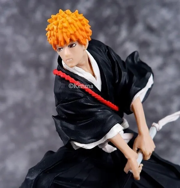 Bleach_Ichigo_Kurosaki_Action_Figure_Soul_Entered_Model_Anime_Figurine_Weeb_Manga_Collectible_Model_Toy_(16L_X_13W_X_18H_Cm)