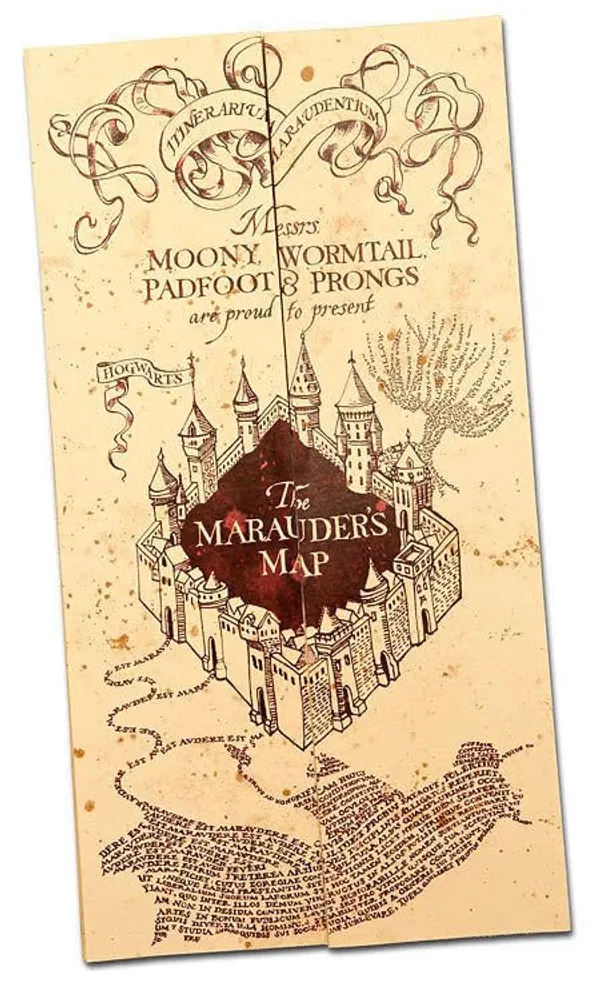 Hp_Marauder'S_Map_Figure