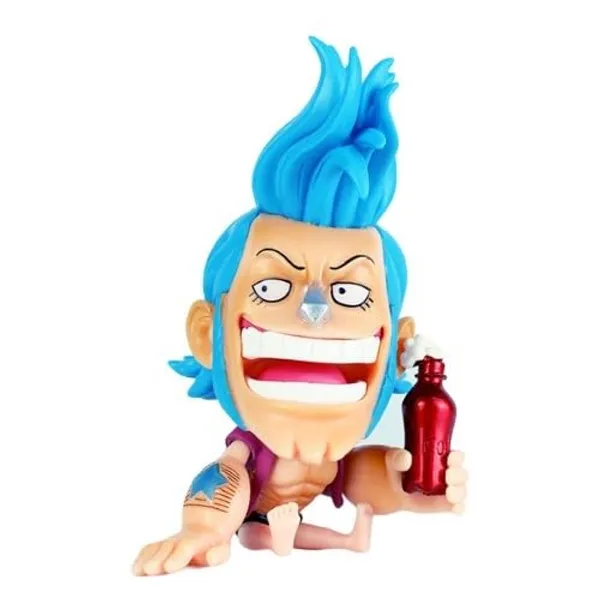 One_Piece_Franky_Action_Figure_|_Pvc_Anime_Figurine_Weeb_Manga_Collectible_Model_Toy_(9_Cm)