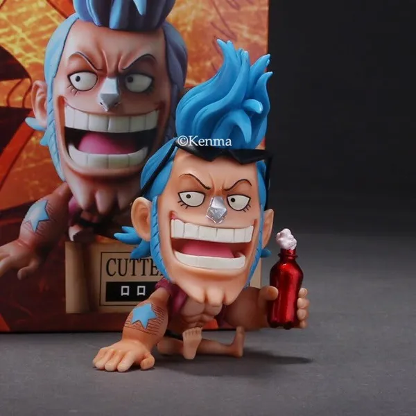 One_Piece_Franky_Action_Figure_|_Pvc_Anime_Figurine_Weeb_Manga_Collectible_Model_Toy_(9_Cm)