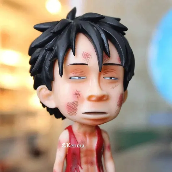 One_Piece_Monkey_D._Luffy_Childhood_Version_Wound_Eye_Action_Figure_Pvc_Anime_Figurine_Model_Toy_Collectible_(15_Cm)
