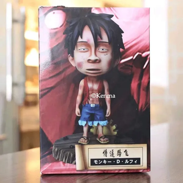 One_Piece_Monkey_D._Luffy_Childhood_Version_Wound_Eye_Action_Figure_Pvc_Anime_Figurine_Model_Toy_Collectible_(15_Cm)