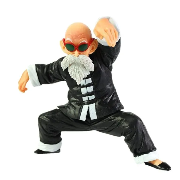 Dbz_Muten_Roshi_Action_Figure_Three_Head_Replaceable_Ichiban_Kuji_Pvc_Collection_Model_Toy_Gift