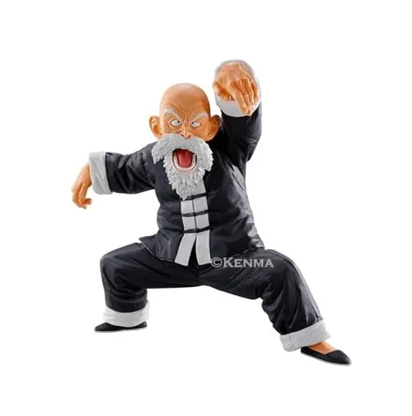 Dbz_Muten_Roshi_Action_Figure_Three_Head_Replaceable_Ichiban_Kuji_Pvc_Collection_Model_Toy_Gift