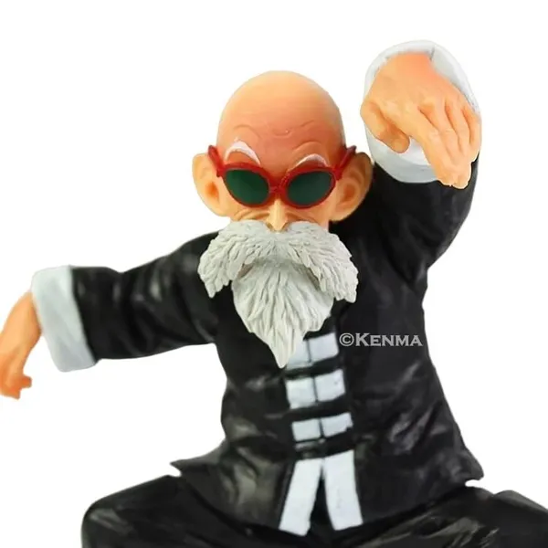 Dbz_Muten_Roshi_Action_Figure_Three_Head_Replaceable_Ichiban_Kuji_Pvc_Collection_Model_Toy_Gift