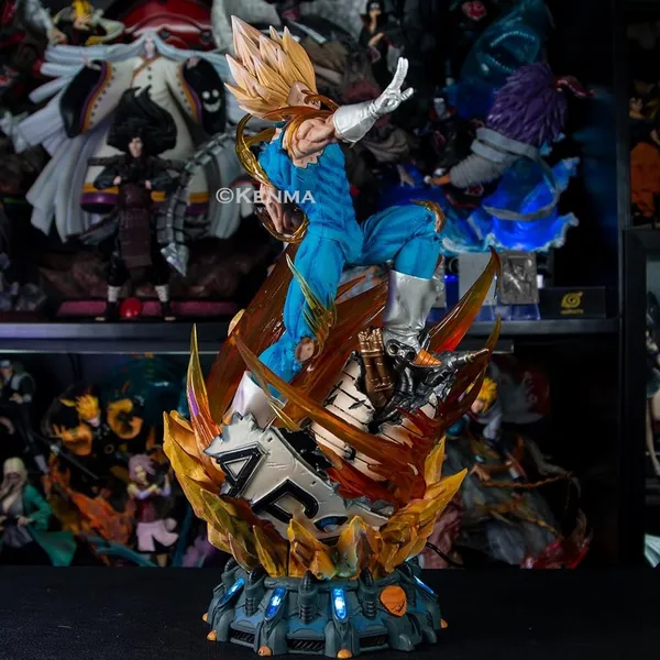 Dbz_Vegeta_3_Heads_Action_Figure_|_Pvc_Anime_Figurine_Collectible_Model_Decoration_Manga_Toys_Gift_(41_Cm)