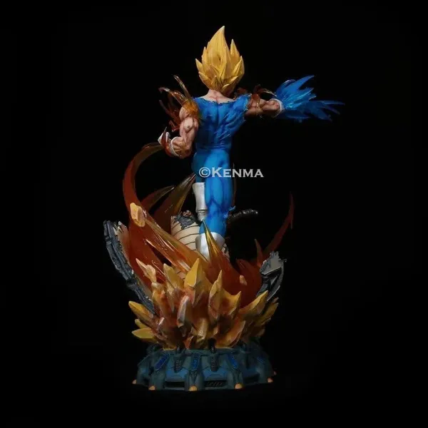 Dbz_Vegeta_3_Heads_Action_Figure_|_Pvc_Anime_Figurine_Collectible_Model_Decoration_Manga_Toys_Gift_(41_Cm)
